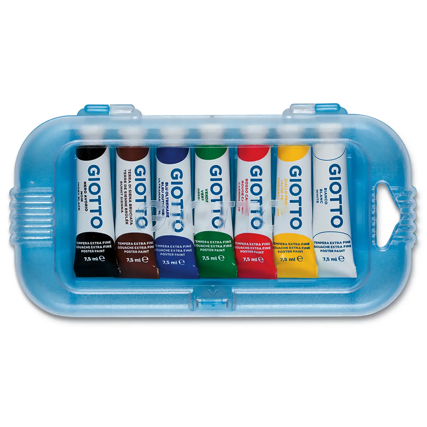 Colori Atempera Giotto 7,5 ml – Astuccio 7 Tubetti - Tempere