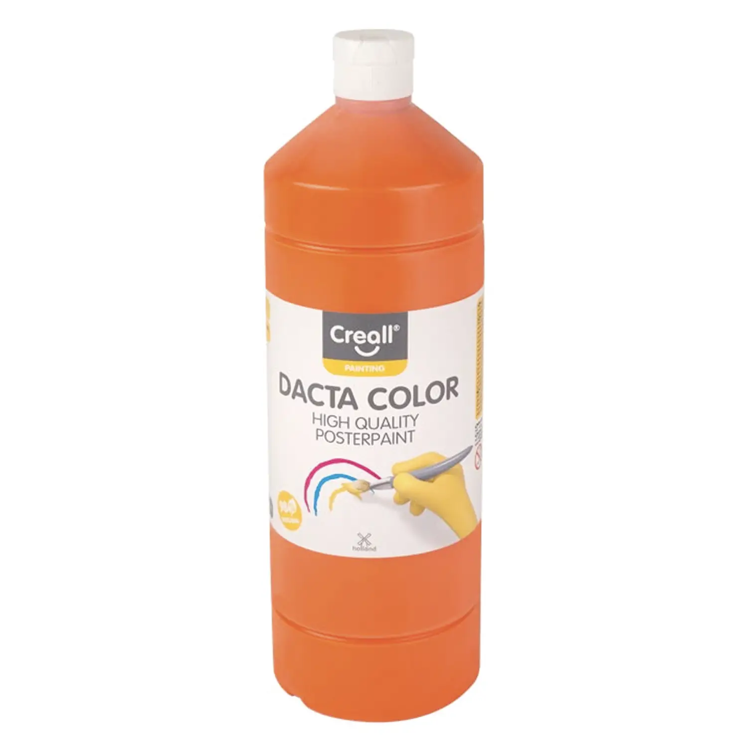 Colore a Tempera per Bambini Dacta Color - 1000 ml – Arancio - Tempere