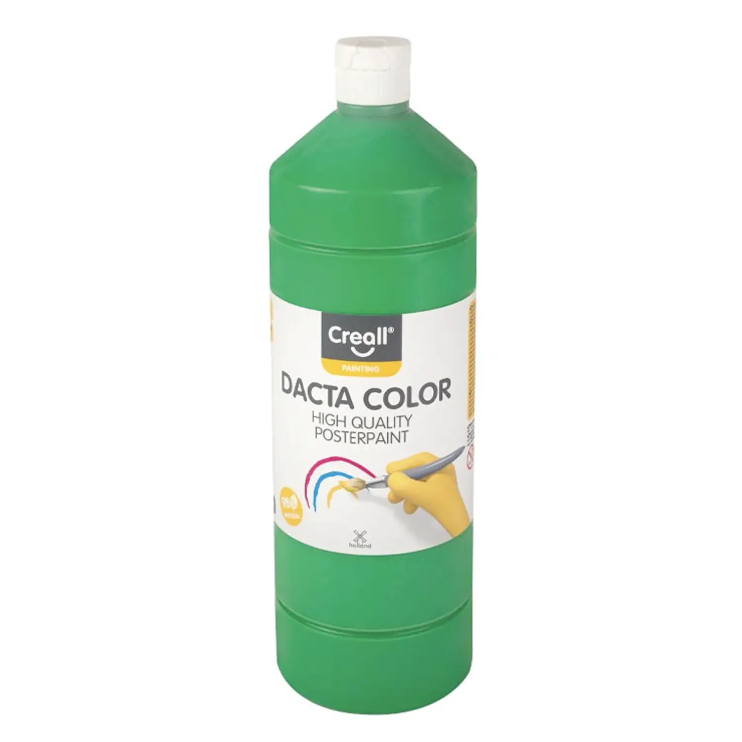Colore a Tempera per Bambini Dacta Color - 1000 ml – Verde - Tempere