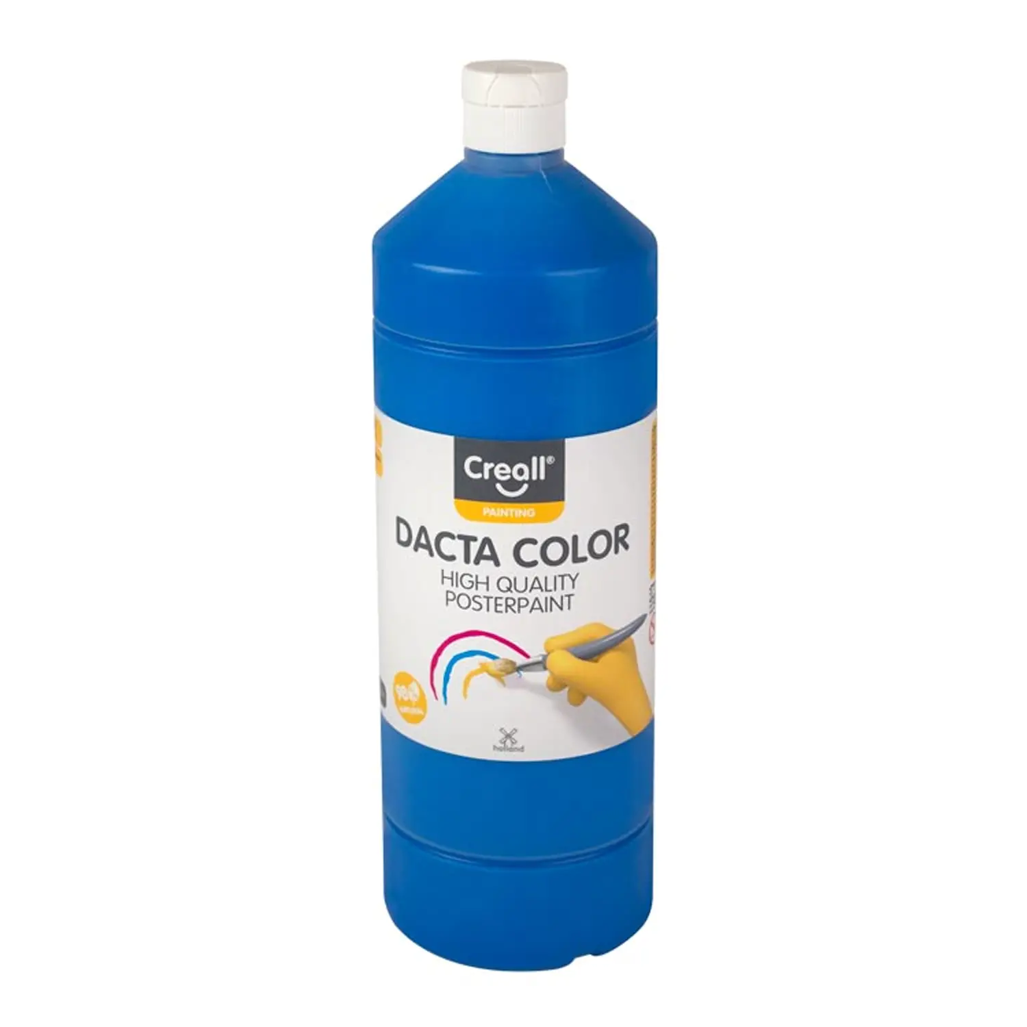 Colore a Tempera per Bambini Dacta Color - 1000 ml – Cyan - Tempere