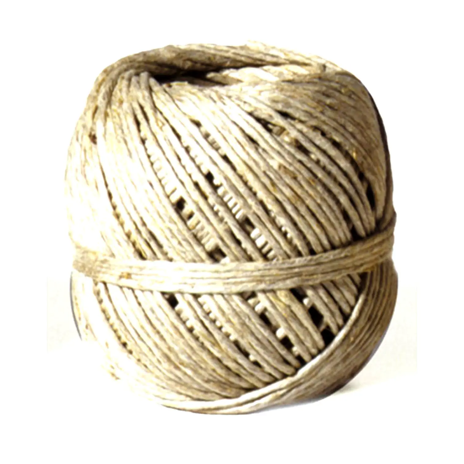 Spago in Canapa Naturale – Gomitolo 80 gr, Spessore 1 mm - Rafia, nastri e cordoncini