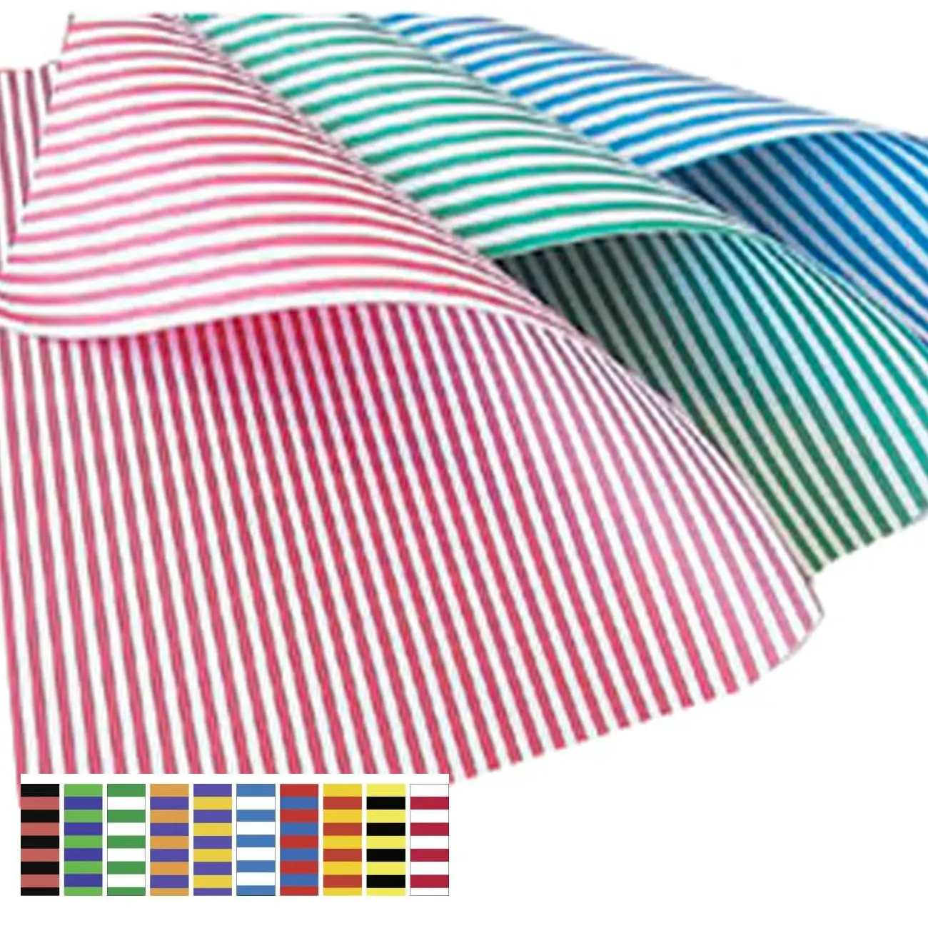 Carta Rigata Assortita 130 g/m² - 10 Fogli 50x70 cm - Carta e cartoncino