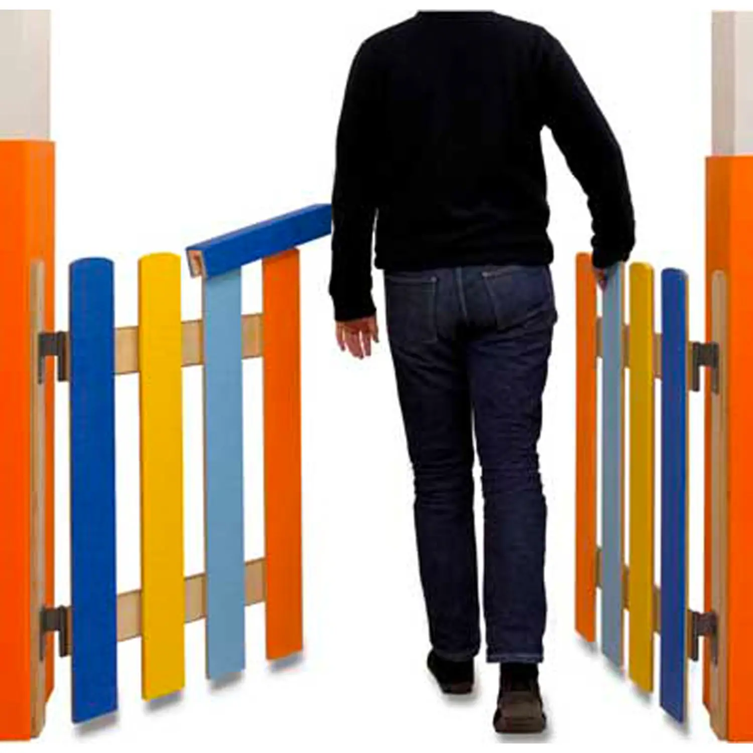 CANCELLETTO IN LEGNO RIVESTITO - Protezioni e sicurezza