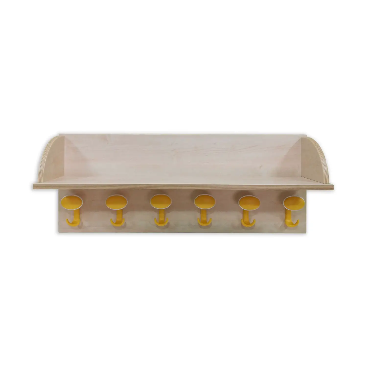 FASCIA APPENDIABITI 6 POSTI CON MENSOLA - Arredo serie Forma