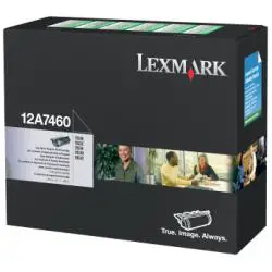 CARTUCCIA LEXMARK ORIGINALE T630 - 12A7460 - Consumabili