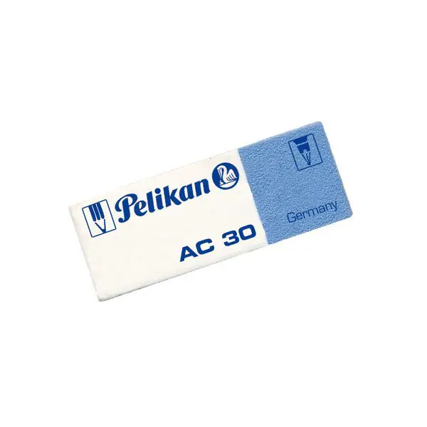 Gomma Bi-Uso AC-30 Pelikan – Confezione da 30 Pezzi - Matite Temperini Gomme