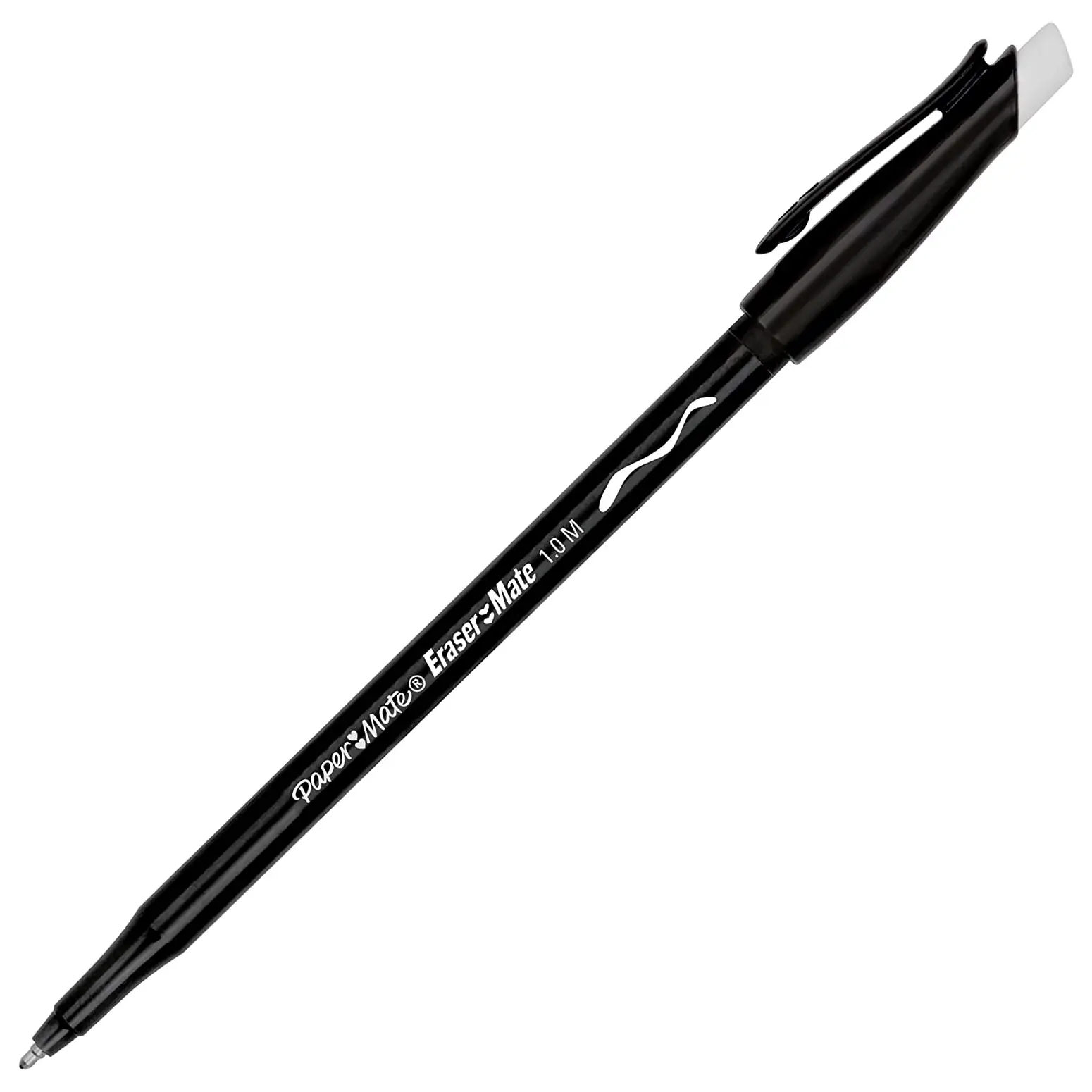 Penna a Sfera Paper Mate Replay Nera – Penna Cancellabile con Punta Media 1 mm - penne pennarelli ufficio