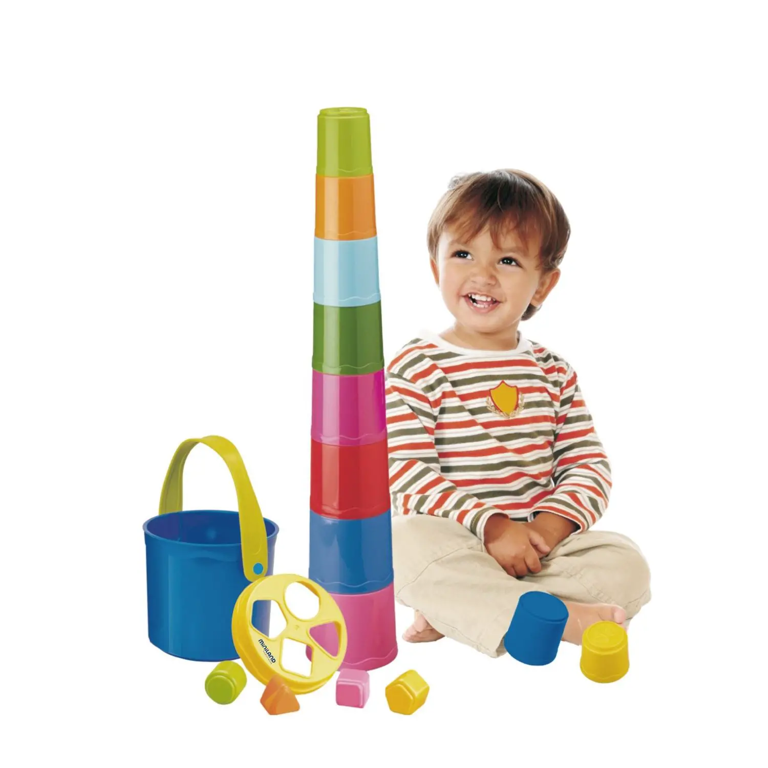 Torre Dei Bicchieri Colorati - Primi giochi