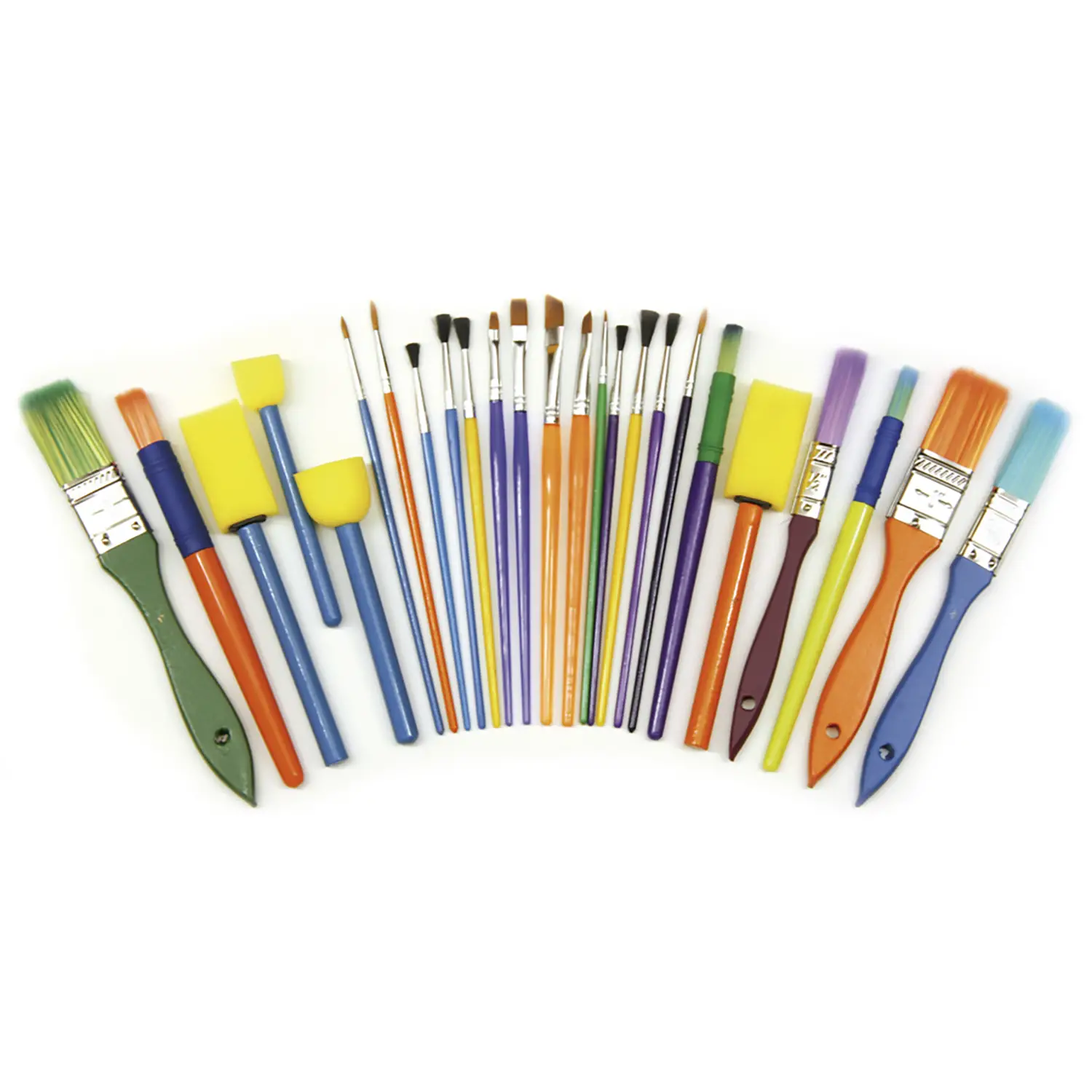 Grande Set Scuola 25 Pennelli - Pennelli e accessori