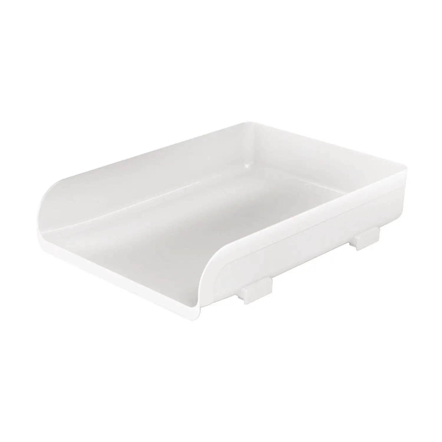 Portacorrispondenza MyDesk Bianco – Vassoio Scrivania per Documenti e Corrispondenza - Accessori ufficio