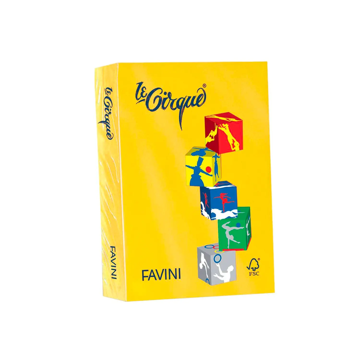 Carta per Fotocopie Le Cirque A4 80 gr – 500 Fogli - Giallo - Carta e cartoncino