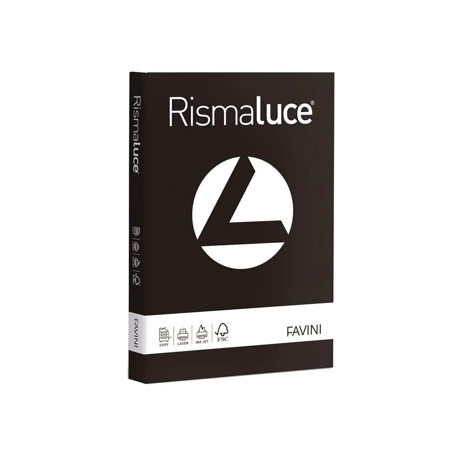 Carta Multiuso Rismaluce Nero A4 90 gr – 300 Fogli - Carta e cartoncino