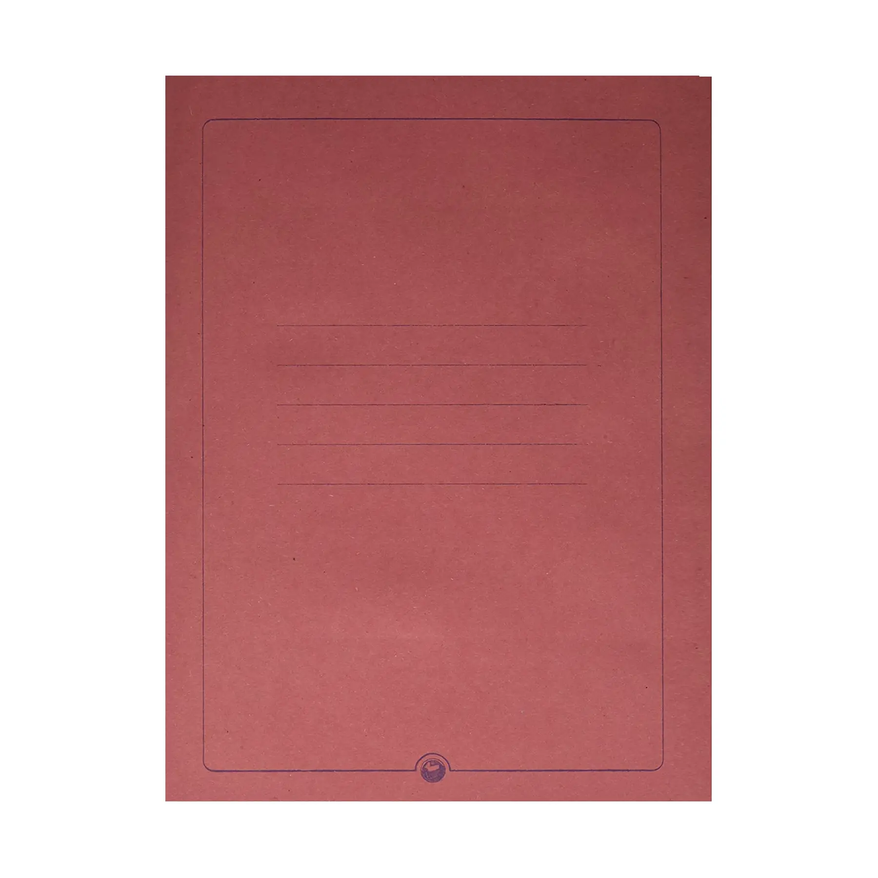 Cartella per Atti Pesante 200 gr – Rosso - Archiviazione