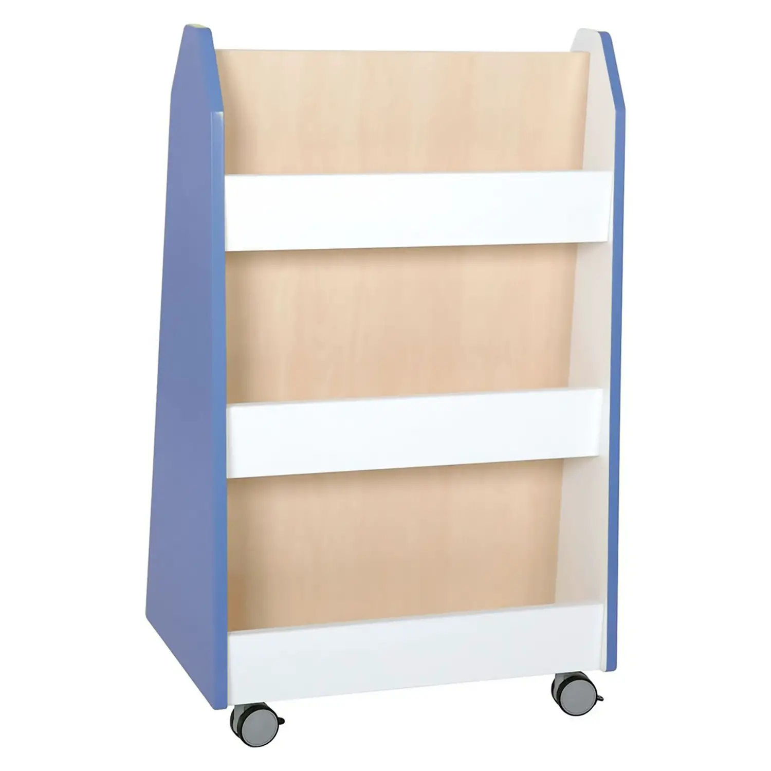 Arredo Scuola Libreria Bifacciale Quadro Blu - Librerie e zone lettura