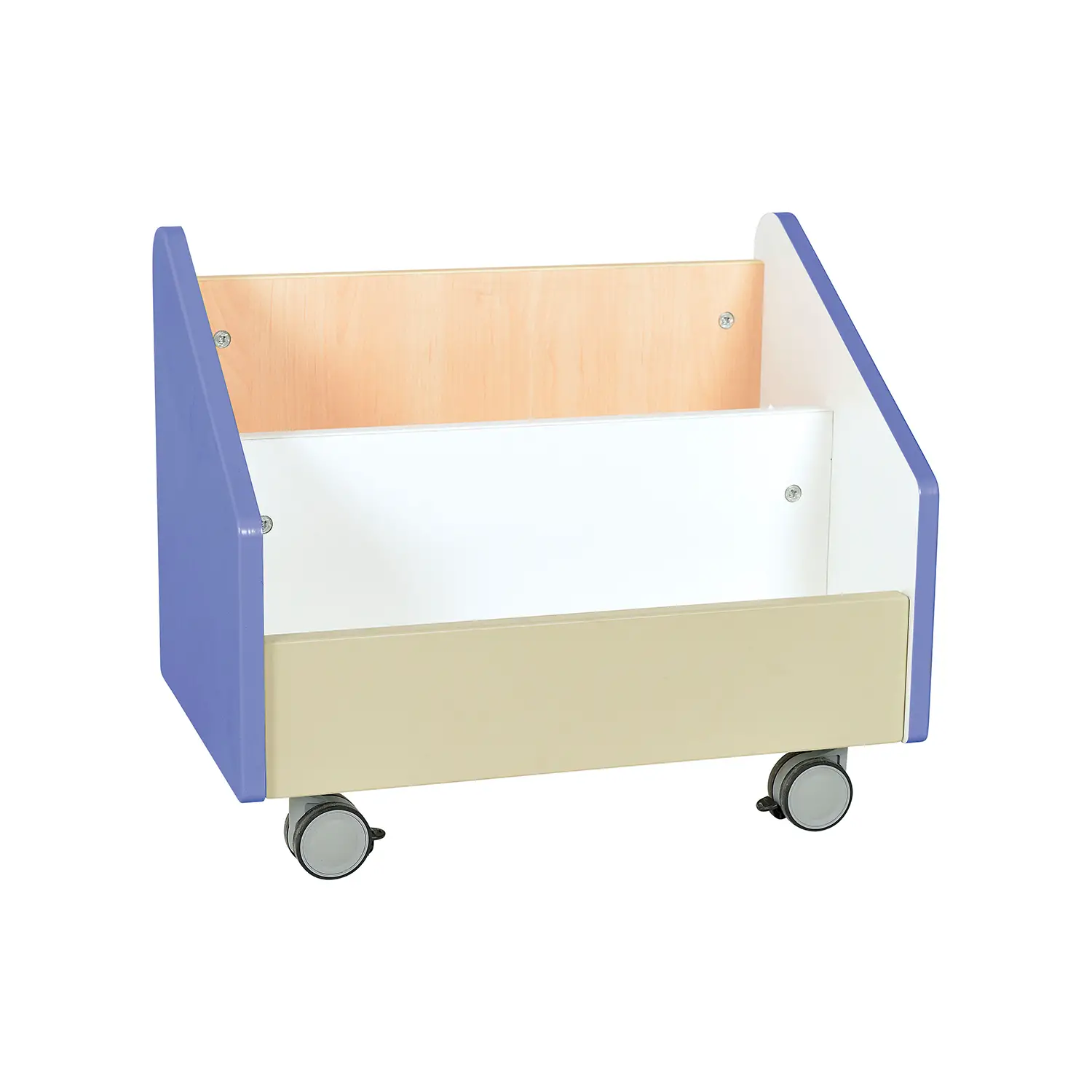 Carrello Libreria Grande Quadro Blu – Arredo per Scuola e Biblioteca - Librerie e zone lettura