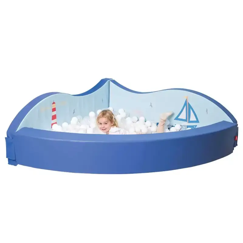 Piscina Palline Angolare Oceano – Completa di 1000 Palline - Piscine di palline