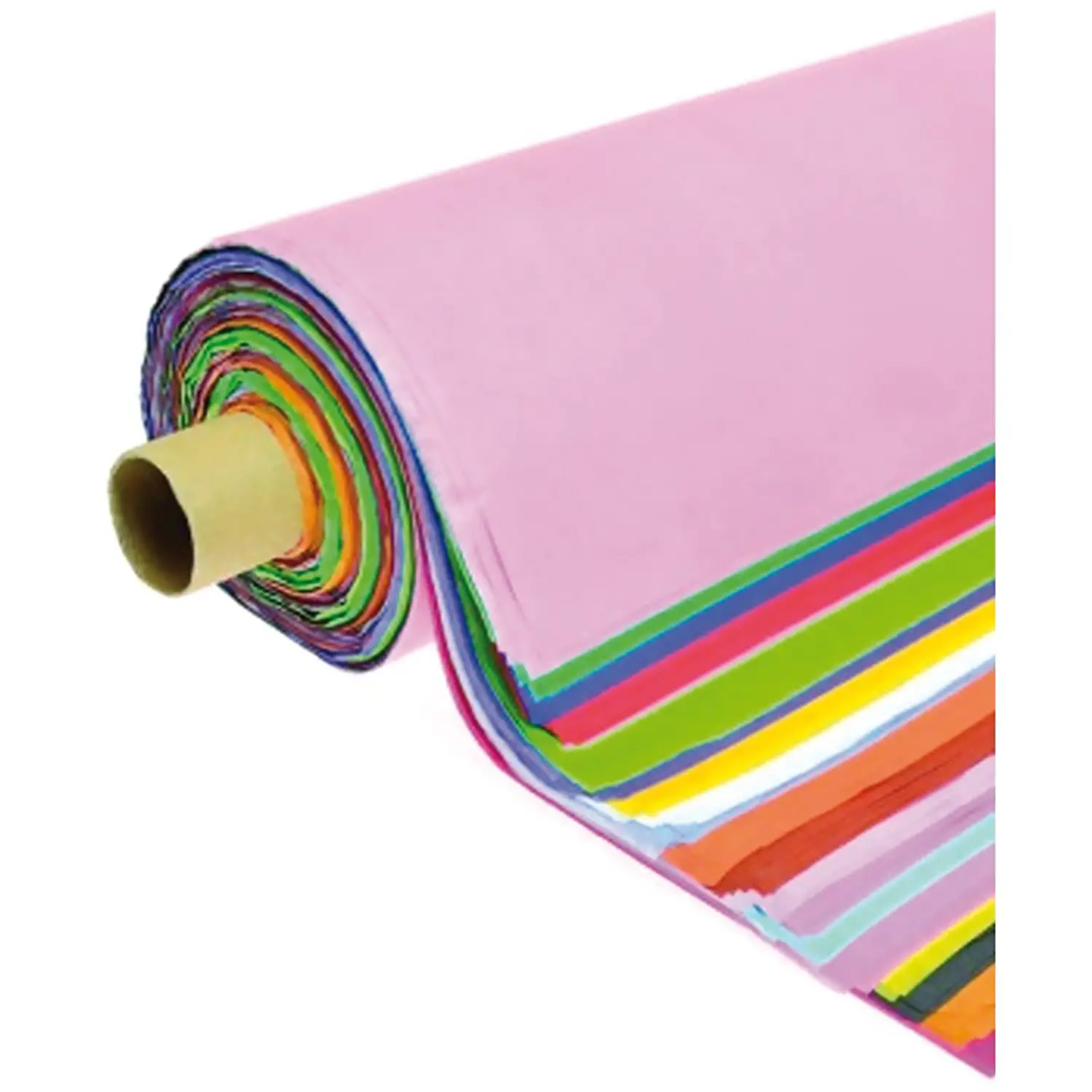 Carta Velina Assortita 20 Colori - Rotolo 200 Fogli (51x60 cm) - Carta e cartoncino