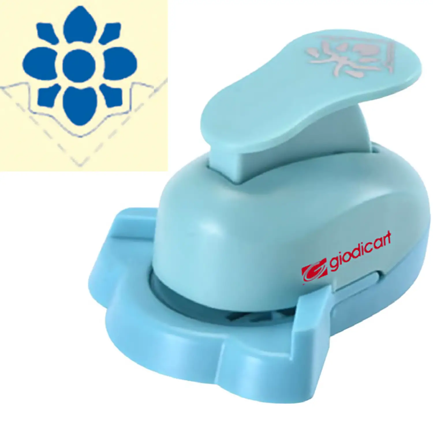 Fustella Midi per Angoli Fiore 25 mm – Giodikrea per Scrapbooking e Progetti Creativi - Embossing e fustelle