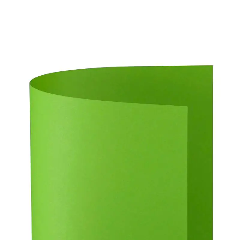 Cartoncino Bristol Liscio 200 gr - 10 Fogli 70x100 cm - Pistacchio - Carta e cartoncino