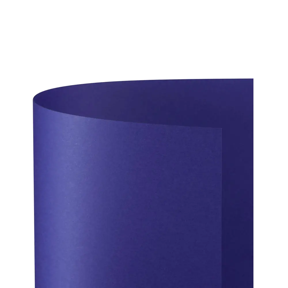 Cartoncino Bristol Liscio 200 gr - 10 Fogli 70x100 cm - Blu di Prussia - Carta e cartoncino