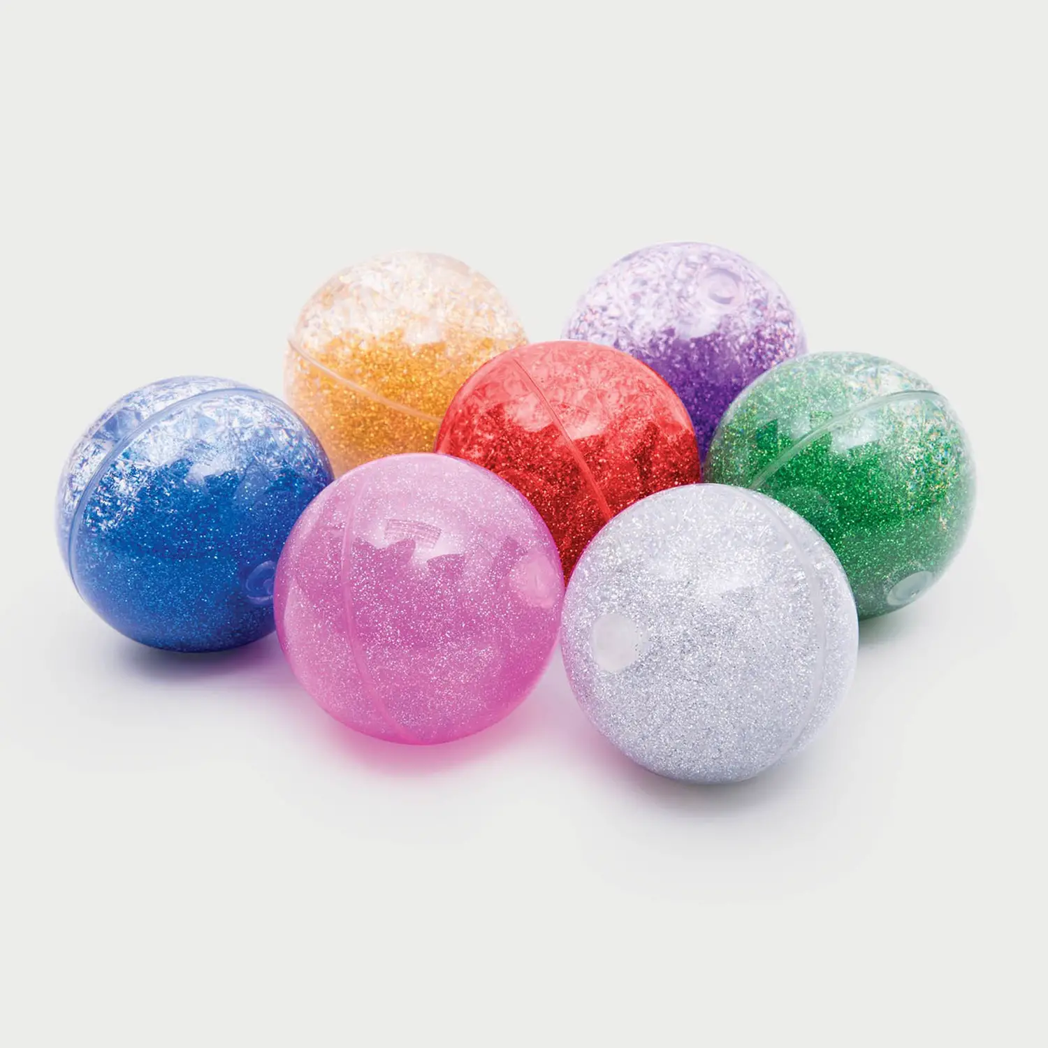 Palline Glitter – 7 Pezzi - Sviluppo sensoriale