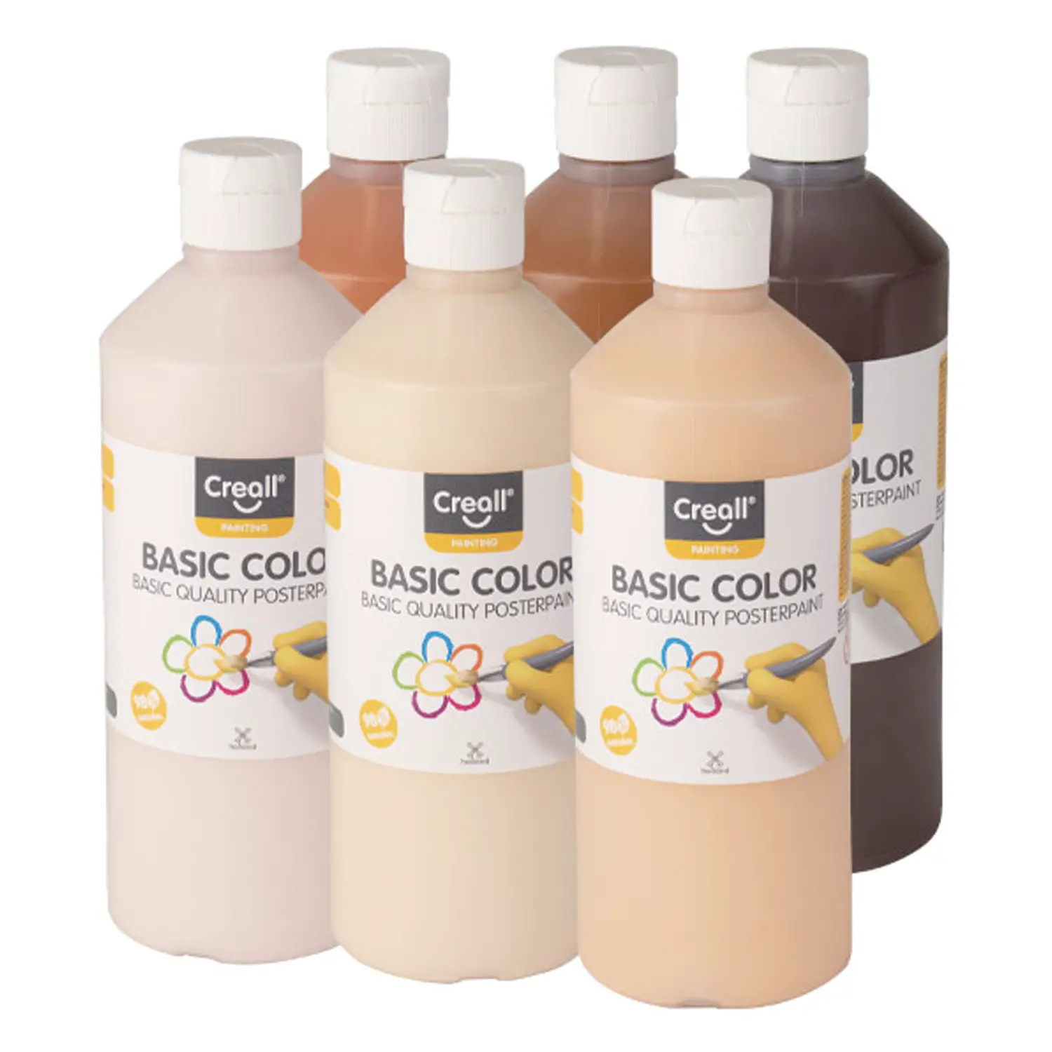 Tempera Pronta Colori del Viso Cf.6x500 ml. - Tempere