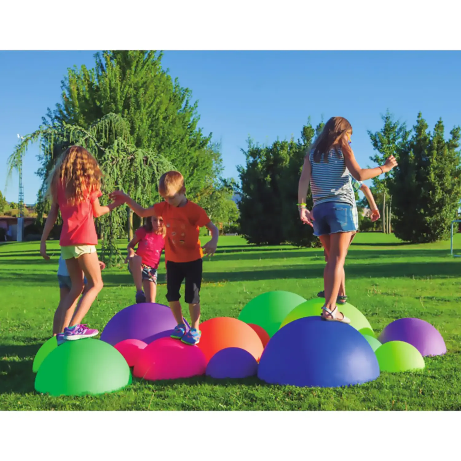 Semisfere Jumbo Dell'Equilibrio Set 4 Pezzi - Percorsi psicomotori
