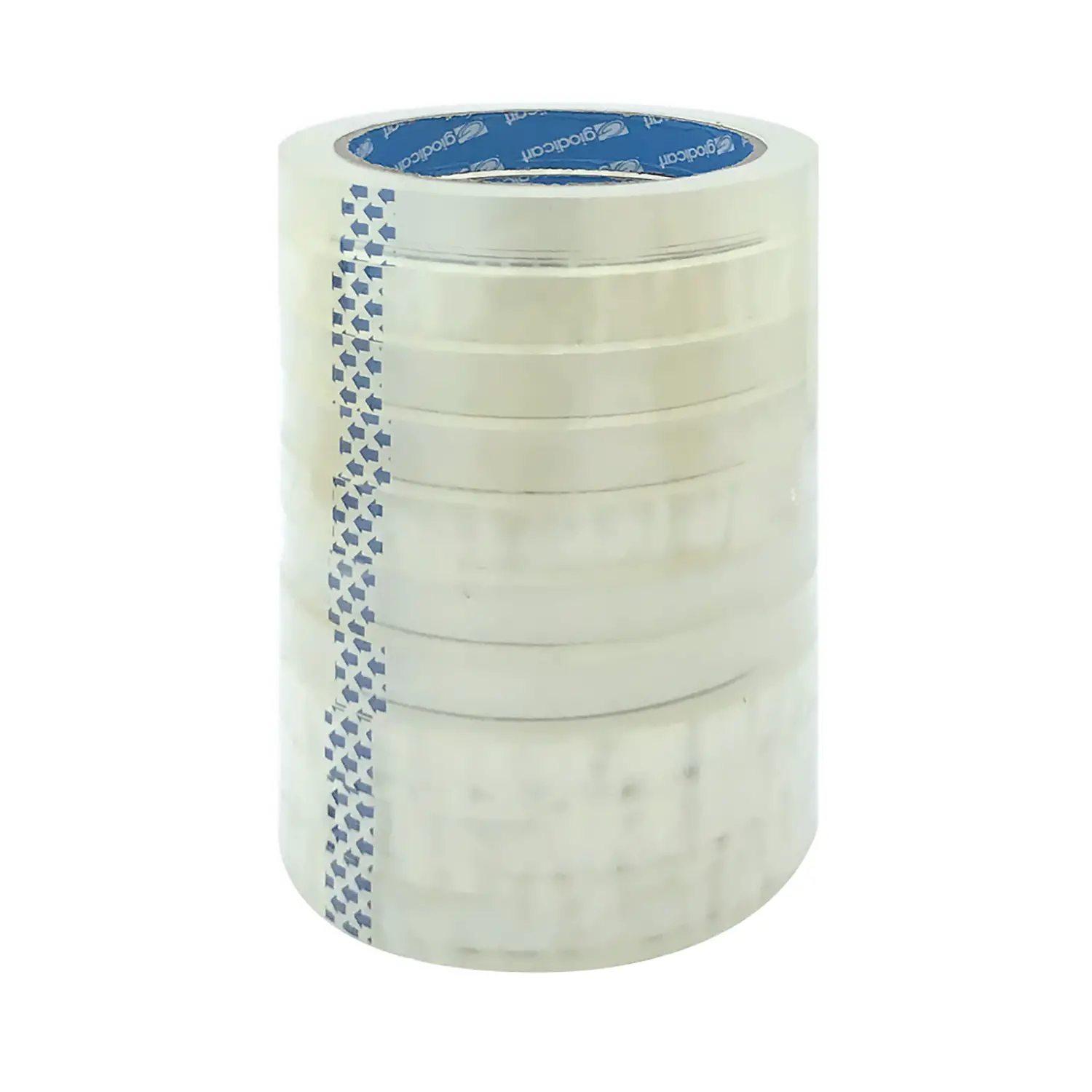 Nastro Adesivo Trasparente - Mm 15x66 Mt - Torre 10 Rotoli - Nastri adesivi e colle