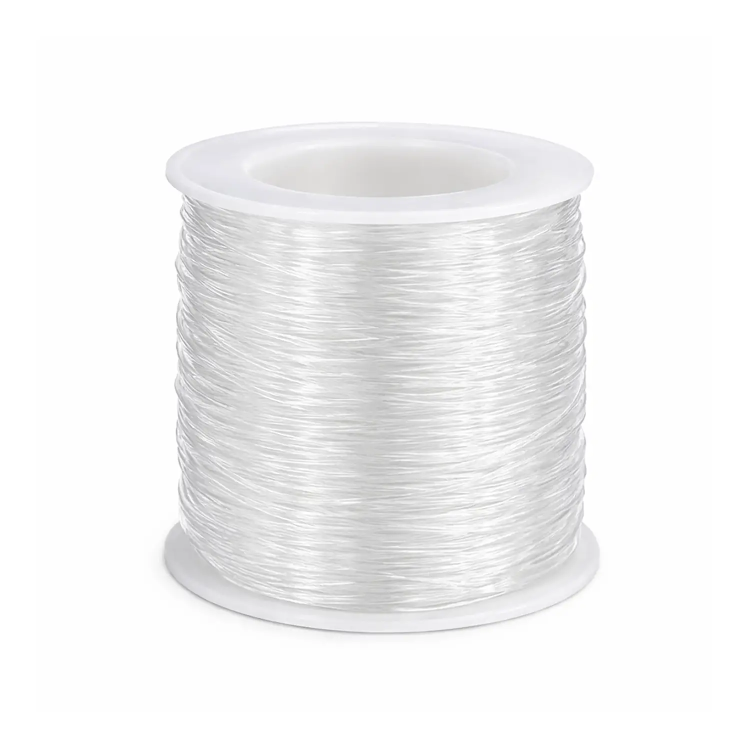 Filo Elastico Trasparente Resistente – 50 m x 0,8 mm - Rafia, nastri e cordoncini