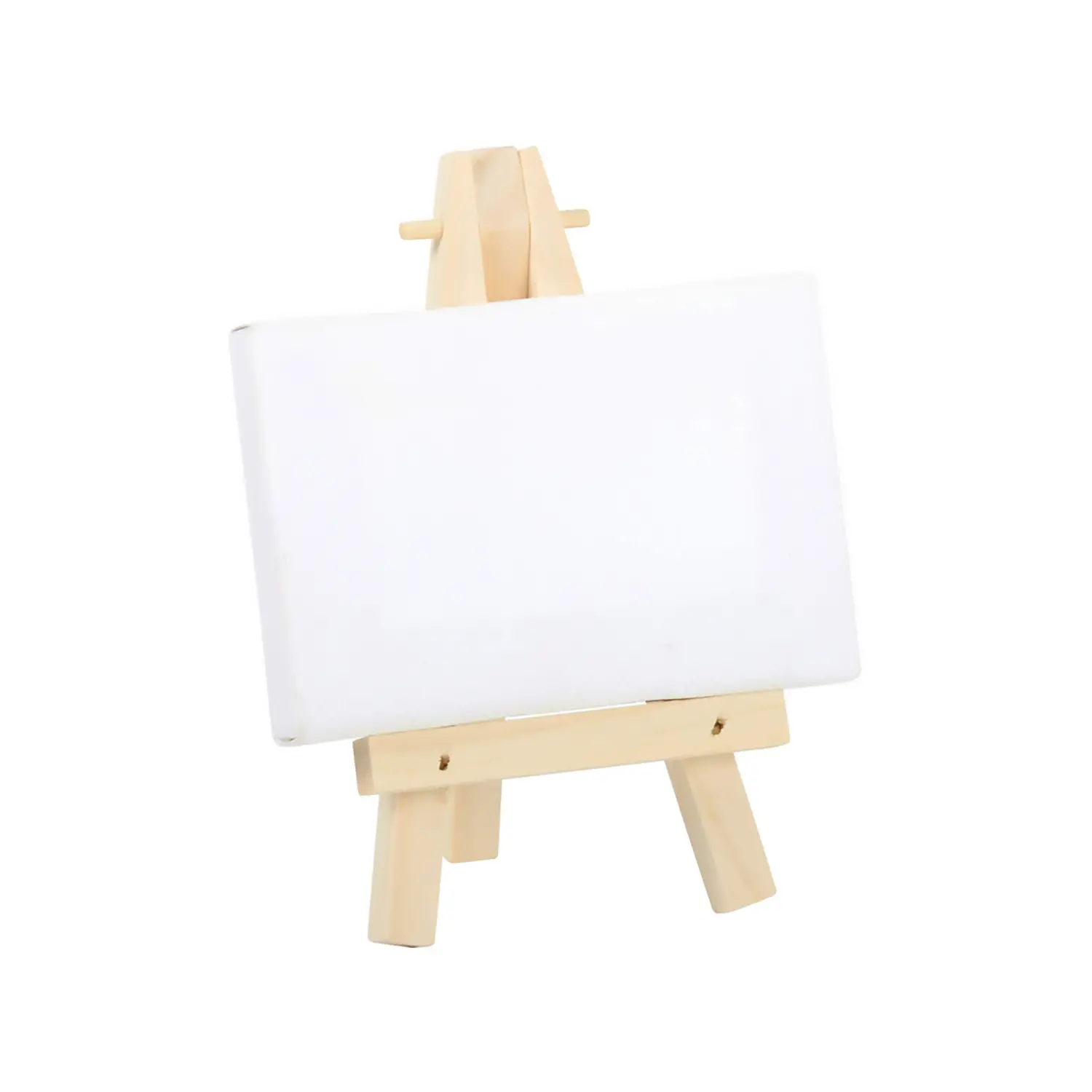 Mini Cavalletto con Tela – Cavalletto 6,7x11,5 cm - Tela 9x6 cm - Soggetti in legno