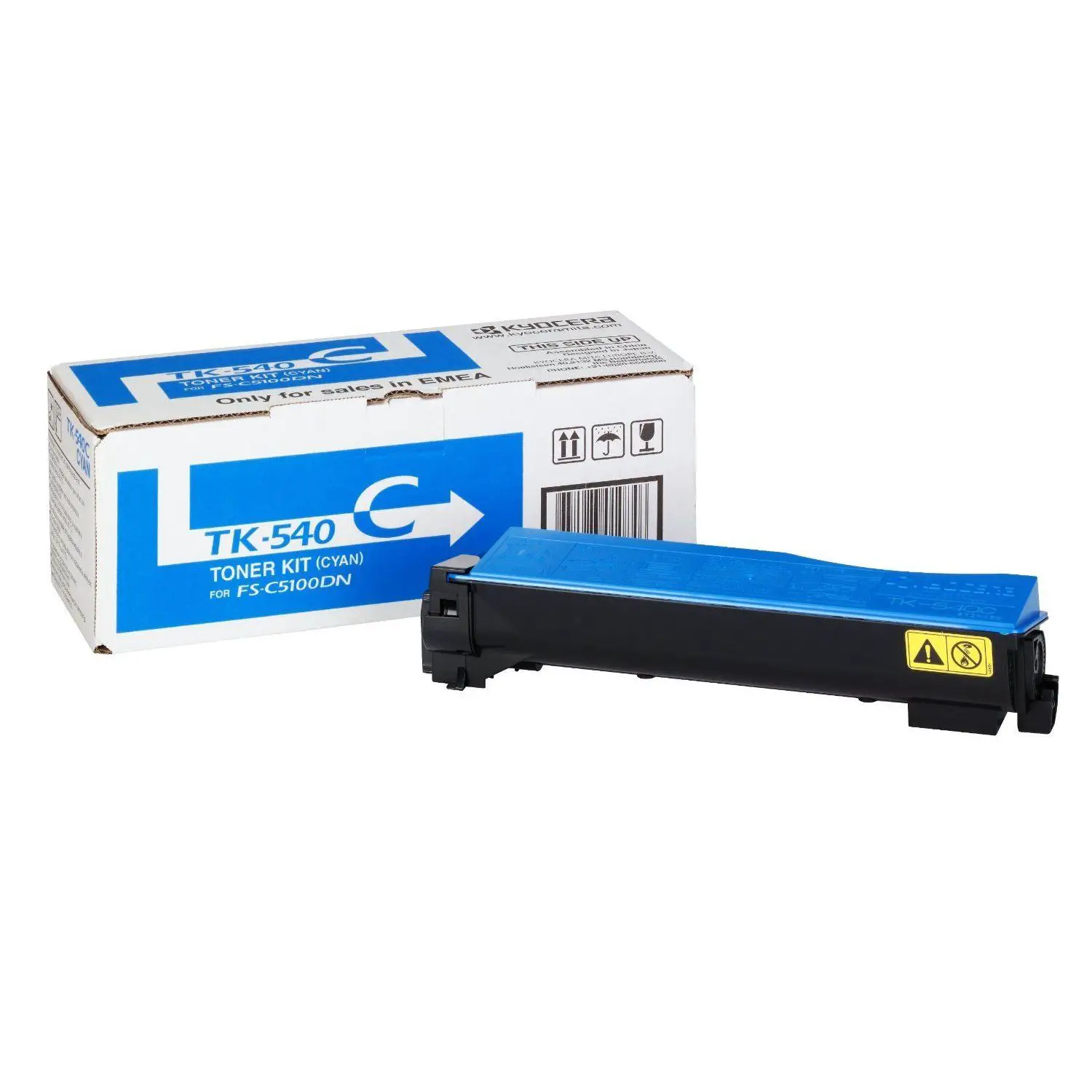 TONER CIANO TK-540C FS-C5100DN (4.000 PAGINE COPERTURA ISO/EC 19798) (1 PEZZO) - Consumabili