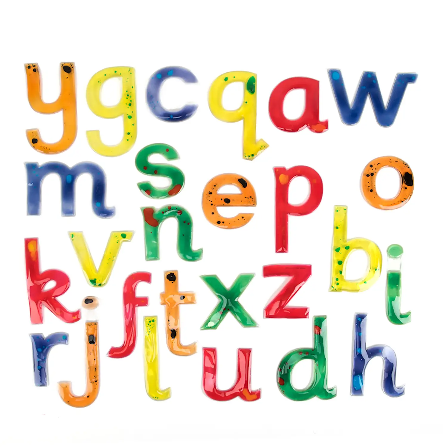 Lettere Alfabeto Multisensoriali Magiche Squishy – 26 Lettere di 14 cm - Pregrafismo