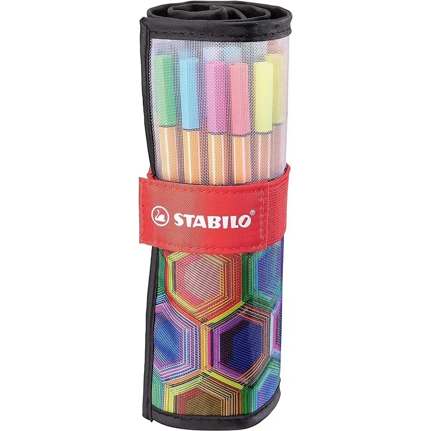 Pennarelli Stabilo Point 88 Rotolo - Fineliner Punta Fine 0,4 mm - Just Like You - 25 Colori - Pennarelli