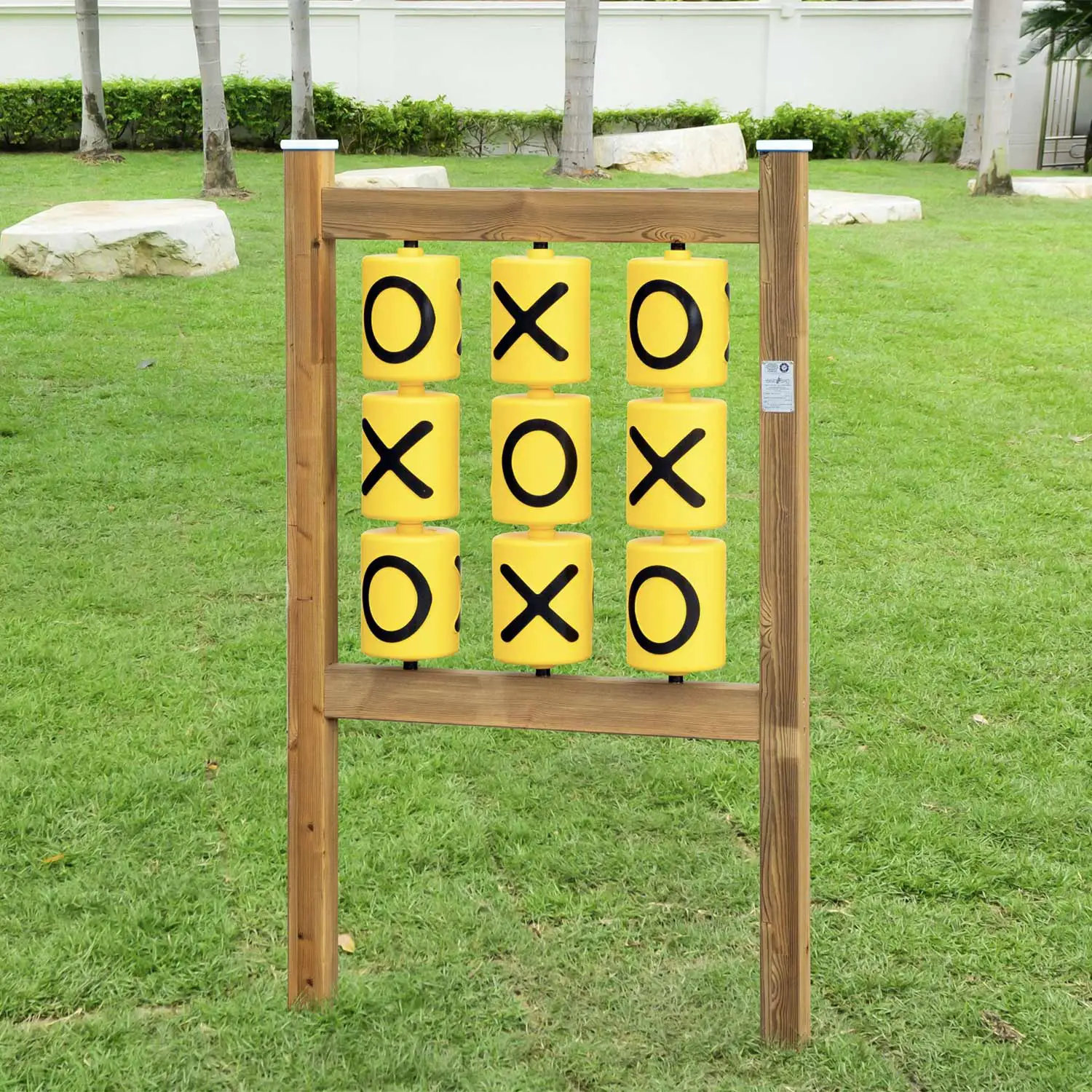 Pannello Sensoriale per Esterni Gioco Tris - Banchi antropometrici