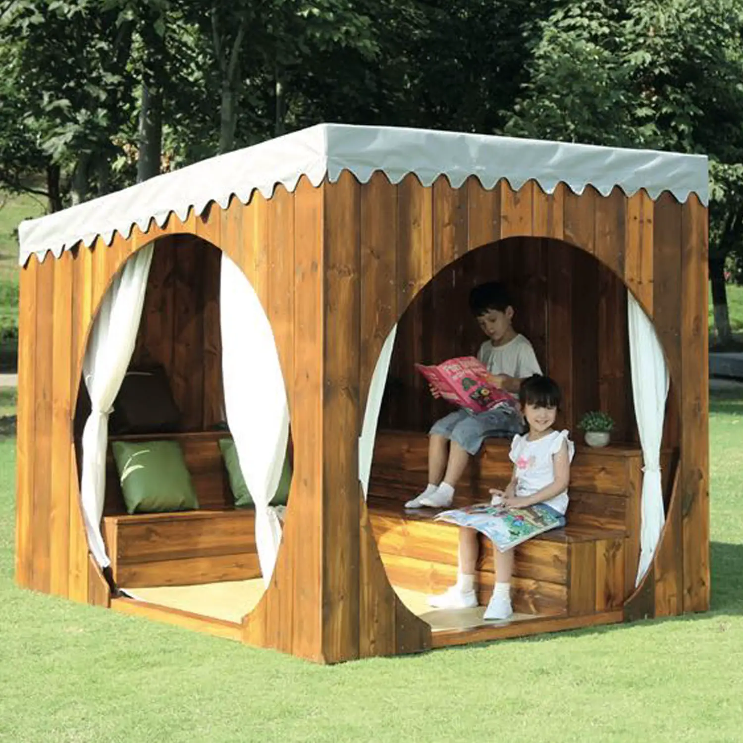 Grande Rifugio-Salottino per Esterni – Gioco e Relax per Bambini - Palestrine