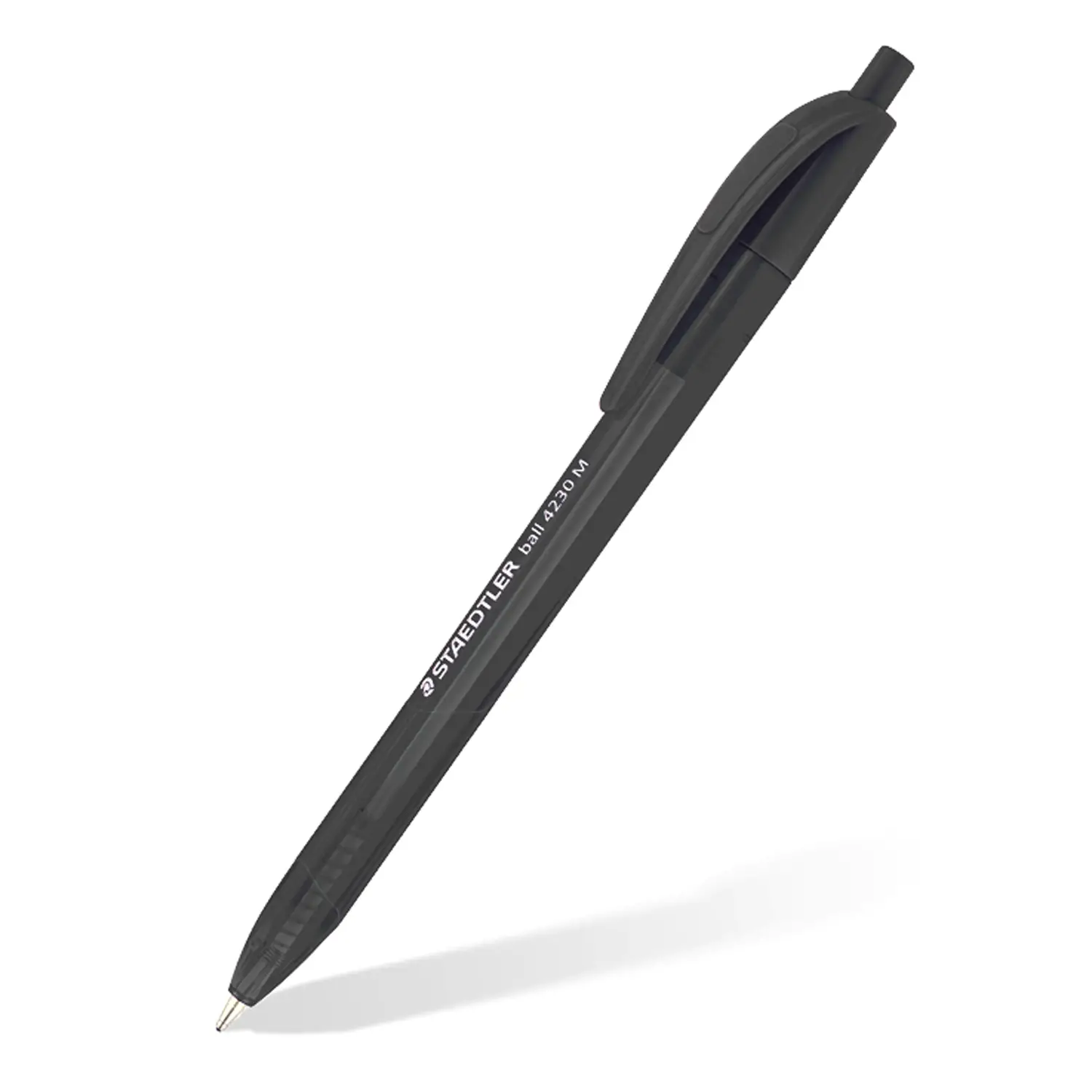 PENNA A SFERA A SCATTO BALL 4230 STAEDTLER TRATTO M NERO - penne pennarelli ufficio