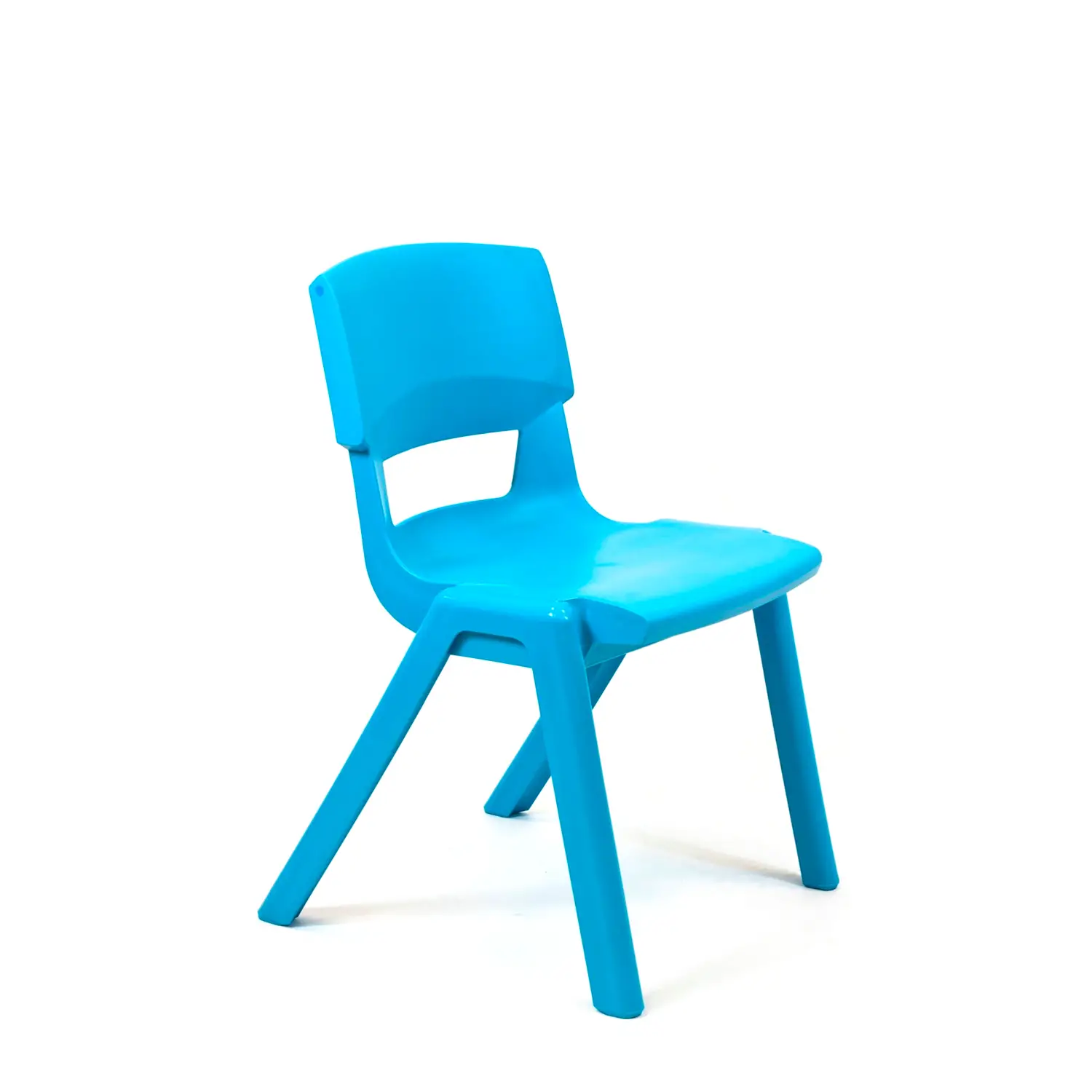 Sedia Scuola Infanzia “Postura+” - Linea CAM - H 30 cm - Azzurro - Sedie in plastica