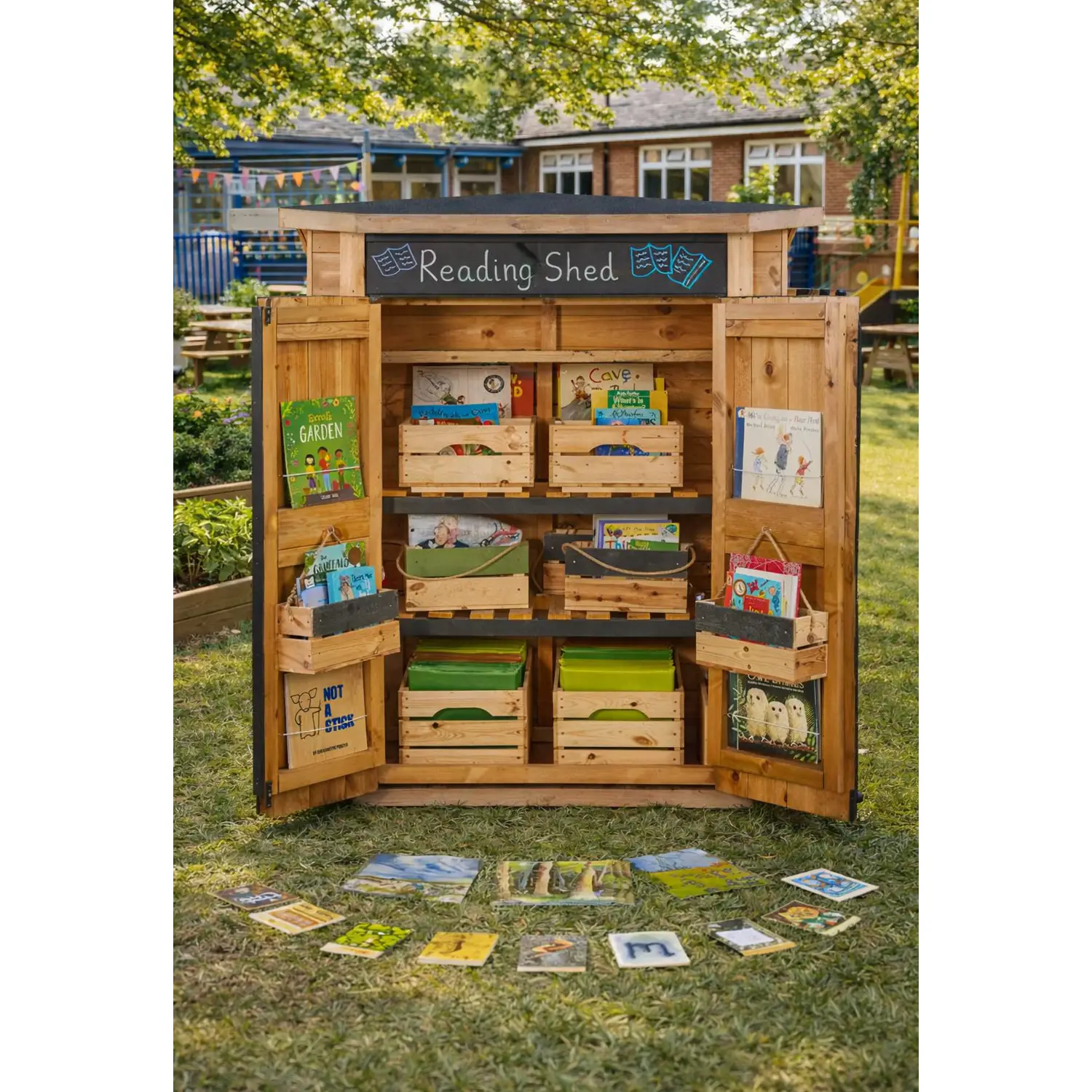 Biblioteca dei Bambini in Legno da Esterno - Palestrine