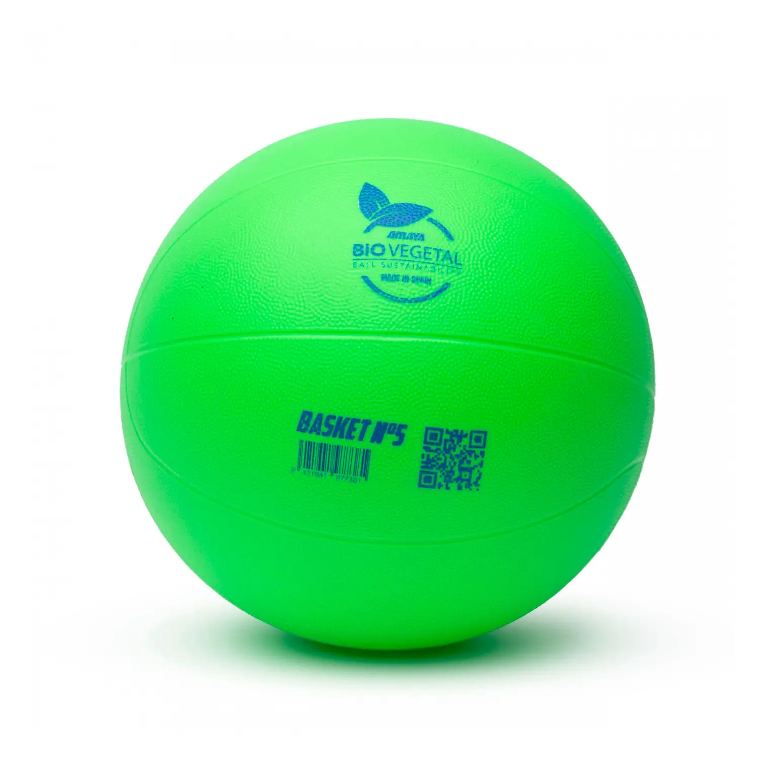 Pallone Mini Basket Bio Vegetale Eco-Compatibile, Misura 5, 225 mm. 330 gr. - Palle e palloni