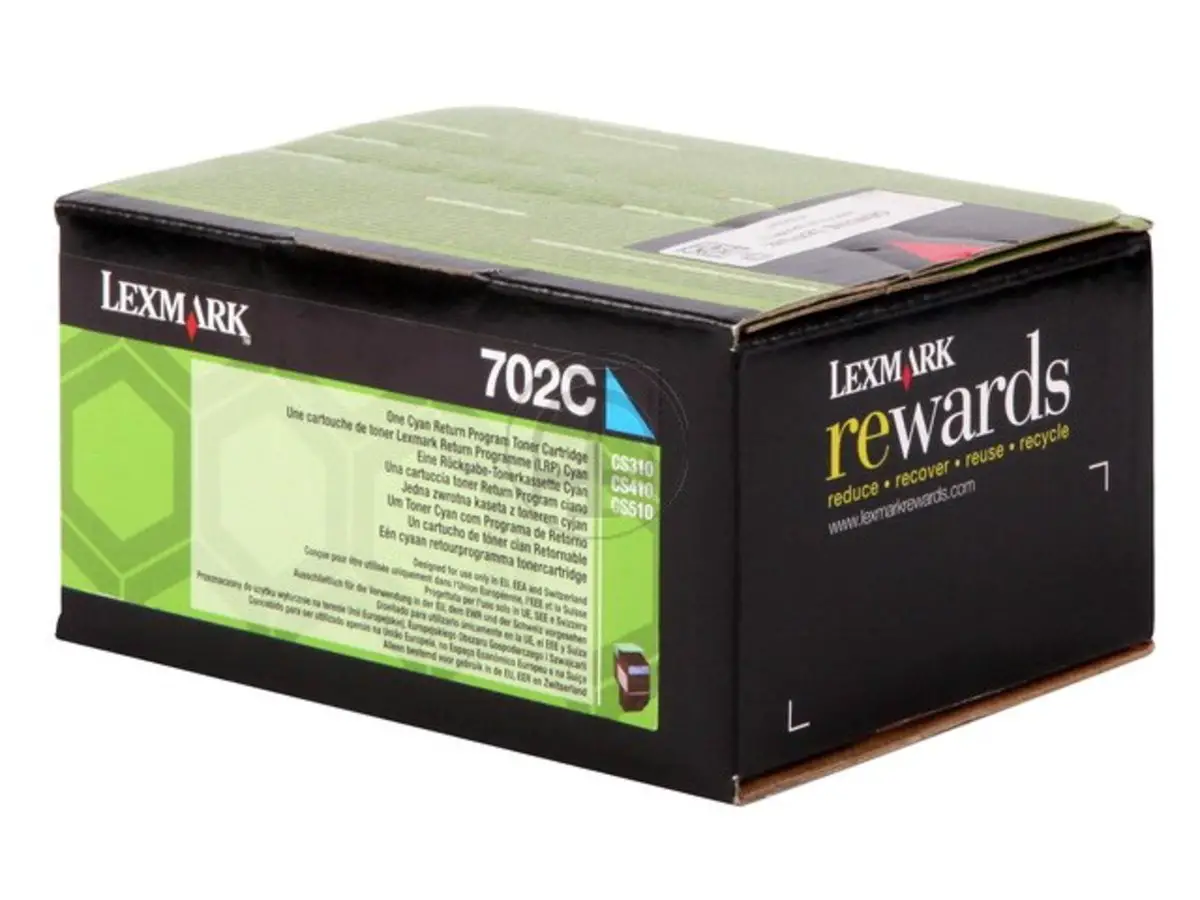 Lexmark Toner 702C Ciano Capacità Standard - Consumabili
