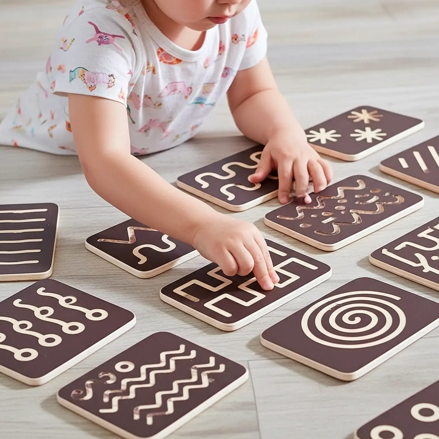 Lavagnette Per Pregrafismo 13 Pz - Soggetti in legno