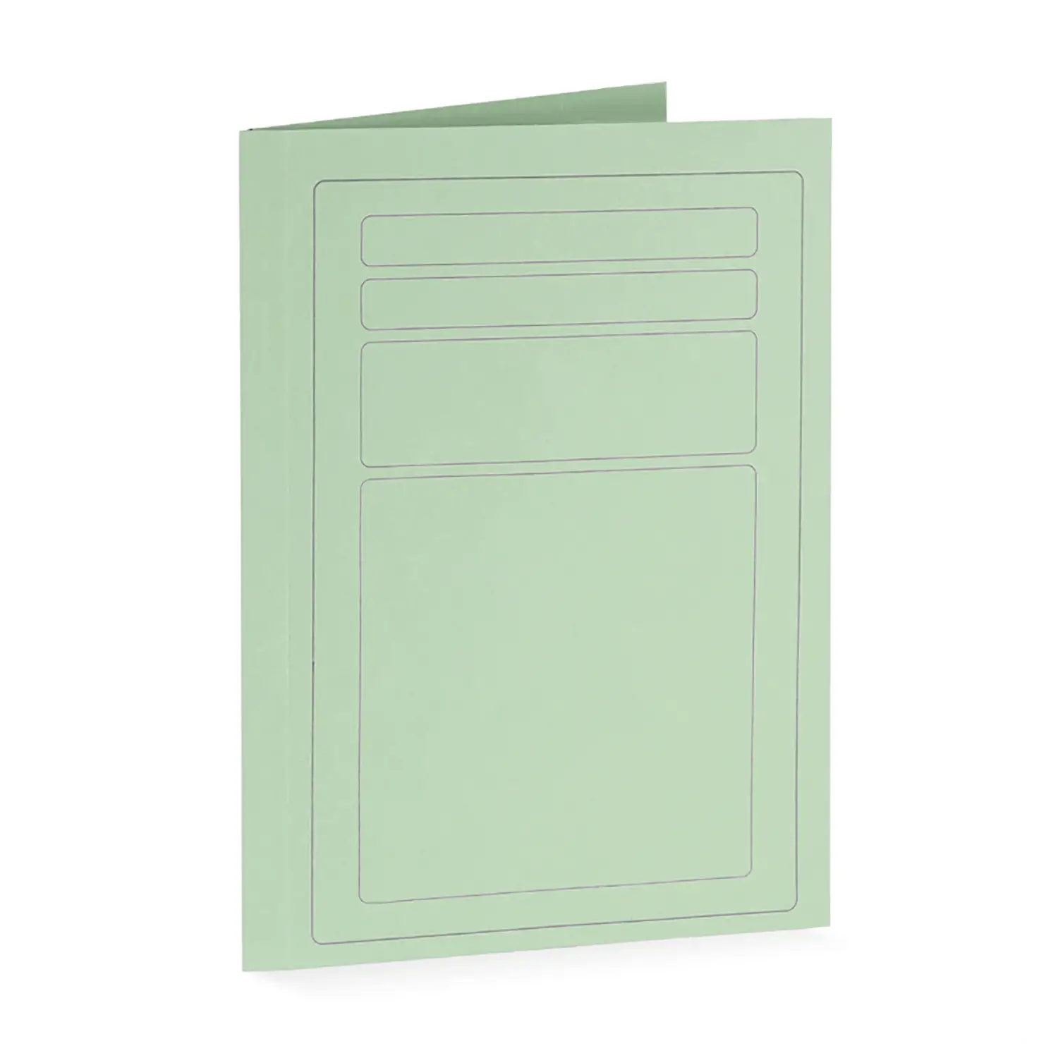 Cartella Per Atti Pesante Con Stampa Verde - Cancelleria varia