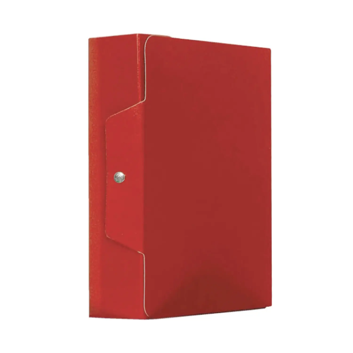 Cartella Portaprogetti Con Bottone Rossa Dorso 15 Cm - Cancelleria varia