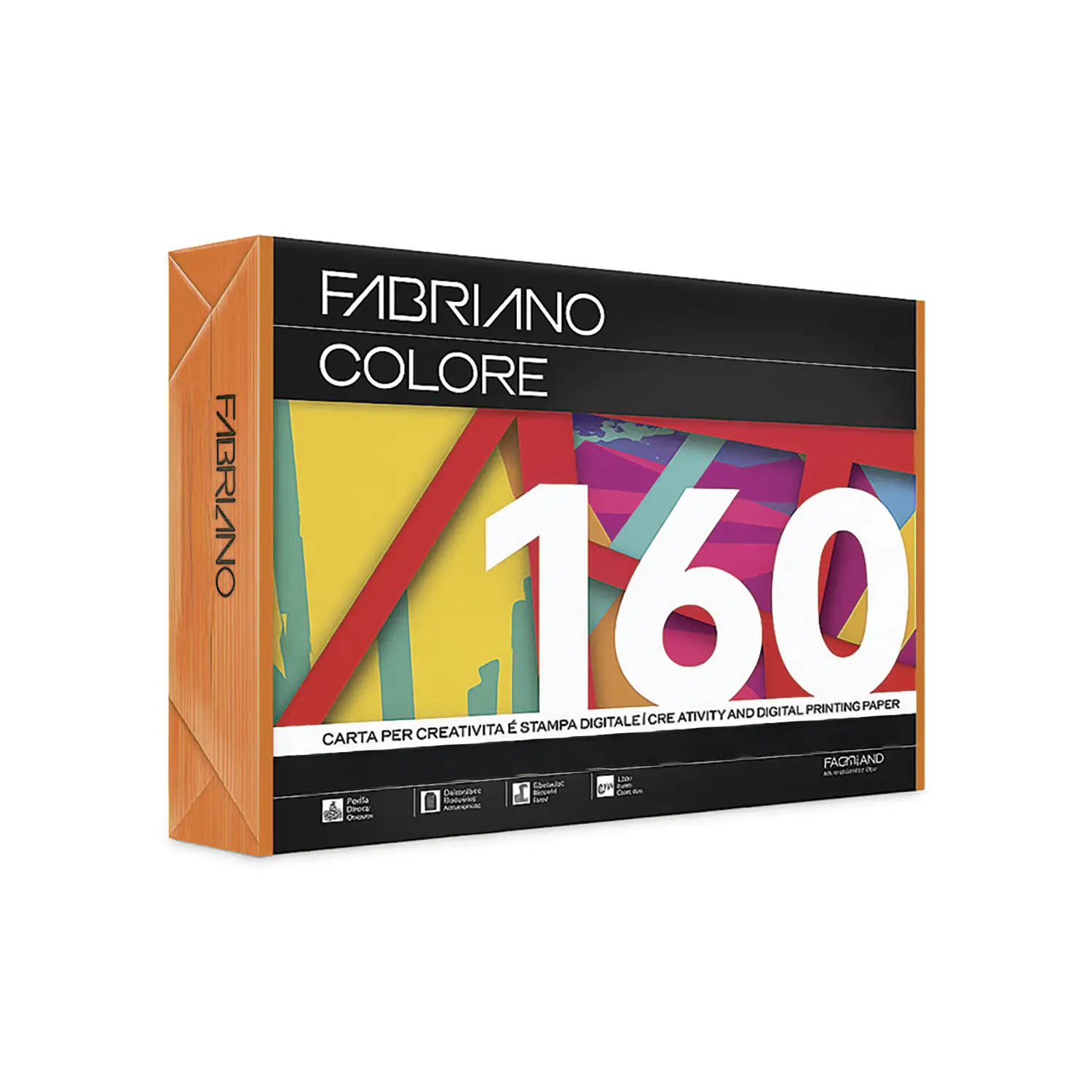 Carta Per Fotocopie Fabriano Colore 160 Gr/mq A4 Aragosta Risma 250 Fogli - Carta e cartoncino