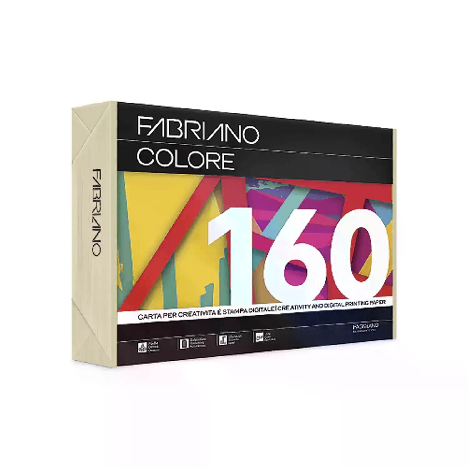 Carta Per Fotocopie Fabriano Colore 160 Gr/mq A4 Avorio Risma 250 Fogli - Carta e cartoncino