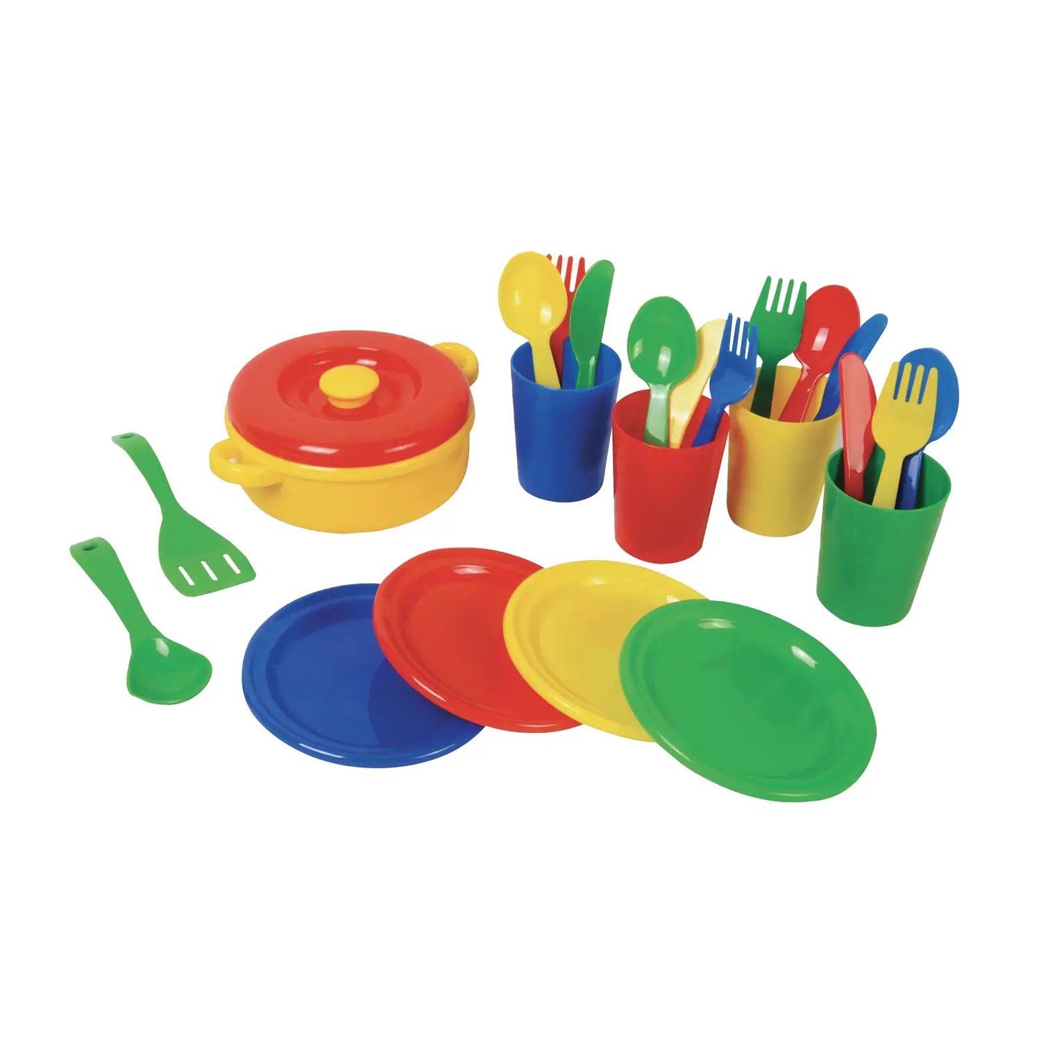 Set da cucina per Bambini, 24 Pezzi in Plastica - Cucine e gioco simbolico