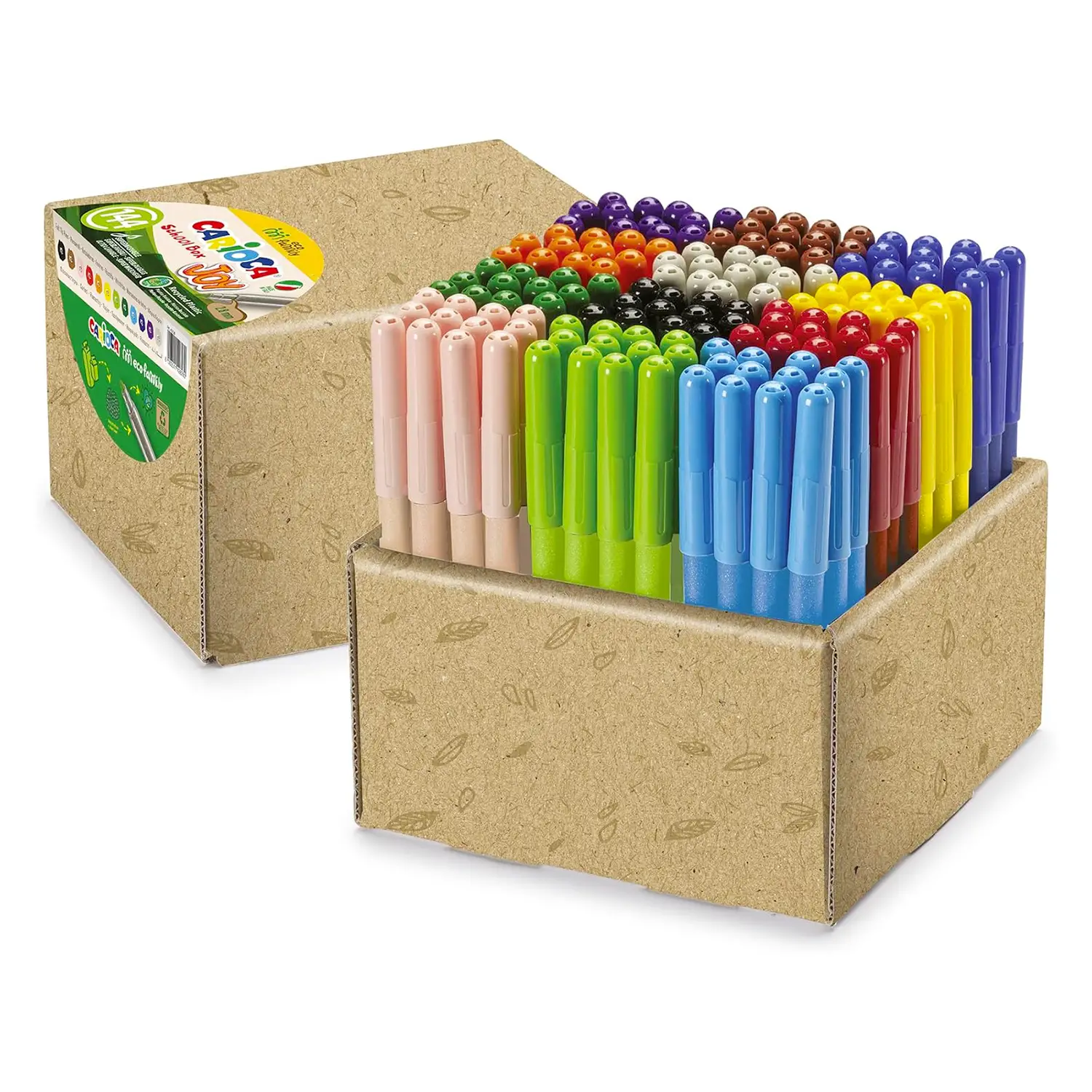 Schoolbox Ecofamily Joy Carioca Pennarelli 144 Pezzi - Pennarelli
