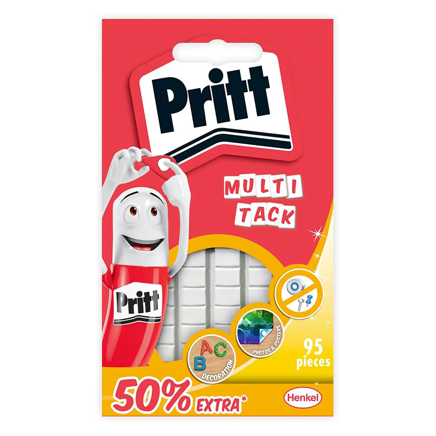 Pritt Multi-Tack Gomma Adesiva Removibile - Nastri adesivi e colle