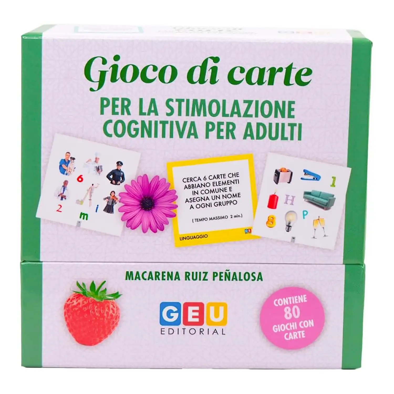Giochi Di Carte Per La Stimolazione Cognitiva Per Adulti Alzheimer E Demenza Senile - Linguaggio