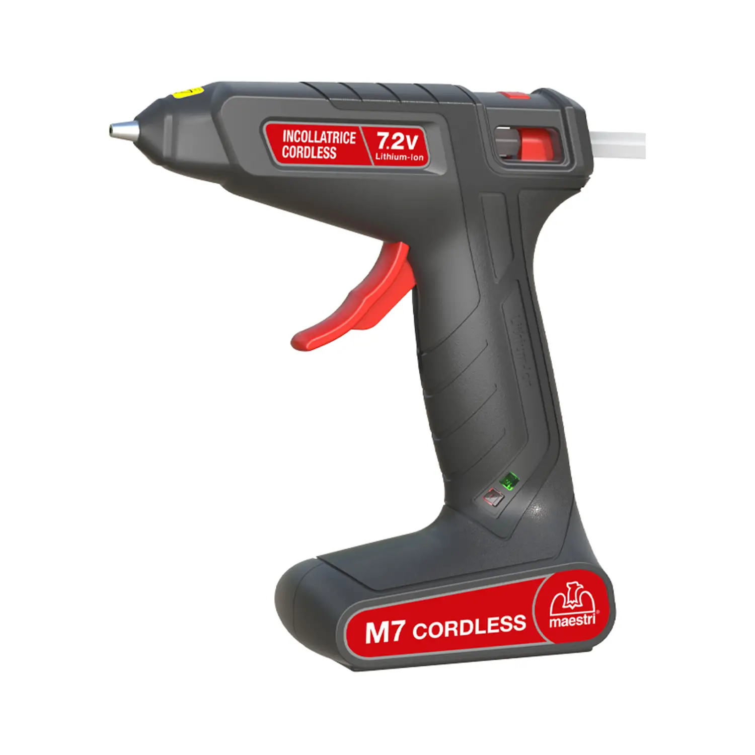 Pistola Termocollante Cordless Professionale 7-8 mm ROMEO MAESTRI - Nastri adesivi e colle